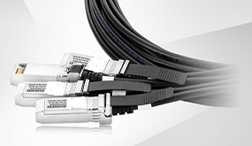 兼容 40G QSFP+转4×SFP+ 高速线缆直连布线方案